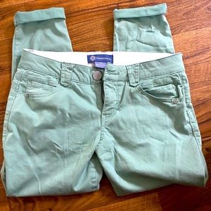 Stitch fix Democracy Light green cropped pant
